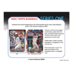 2024 Topps Series 1 Baseball Hobby 12 Box Case - Image 2