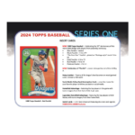 2024 Topps Series 1 Baseball Jumbo Box - Image 6