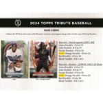 2024 Topps Tribute Baseball Hobby Box - Image 3