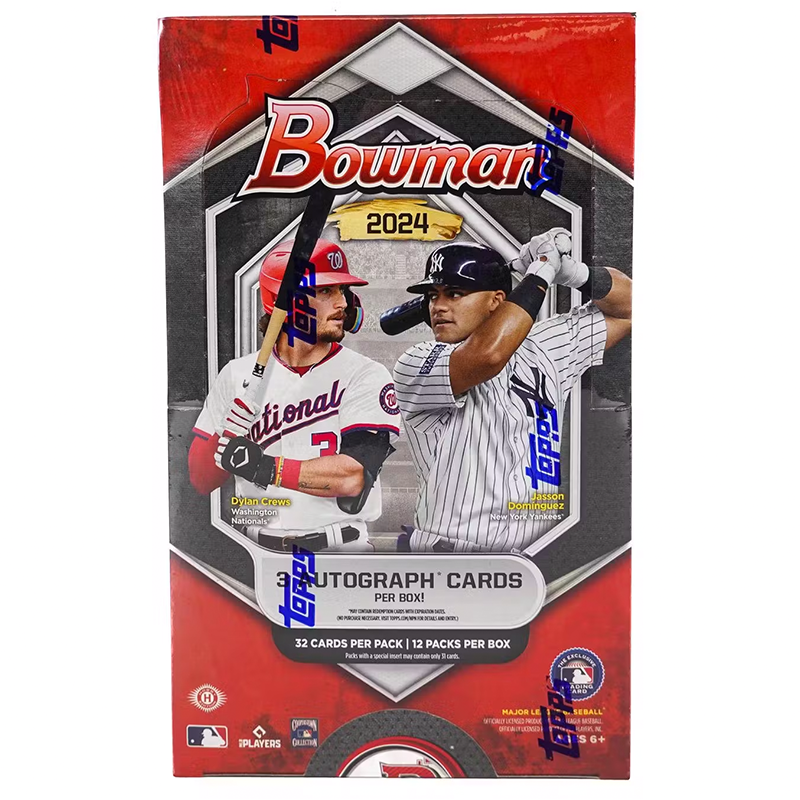 2024bowmanbaseballjumbohobbybox 2024 Bowman Baseball Jumbo 8 Box Case - Image 1
