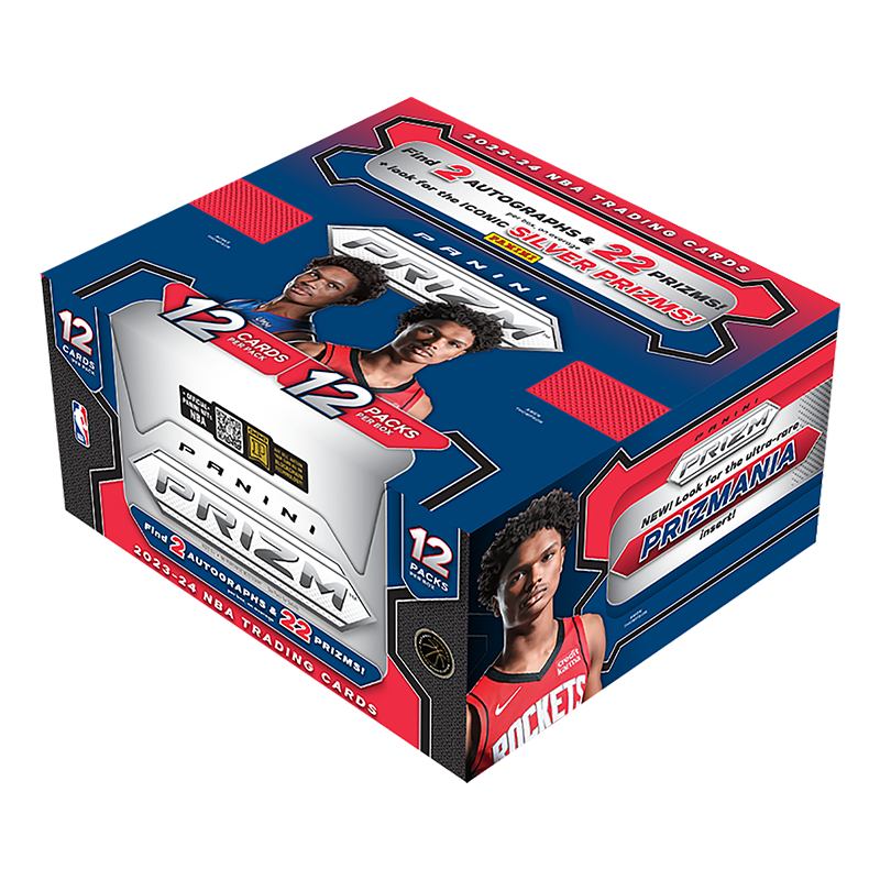 23-24PrizmBKHobby_15a8c6a7-ec25-42a5-bbad-8eb0f5876a8d 2023/24 Panini Prizm Basketball Hobby 12 Box Case - Image 1