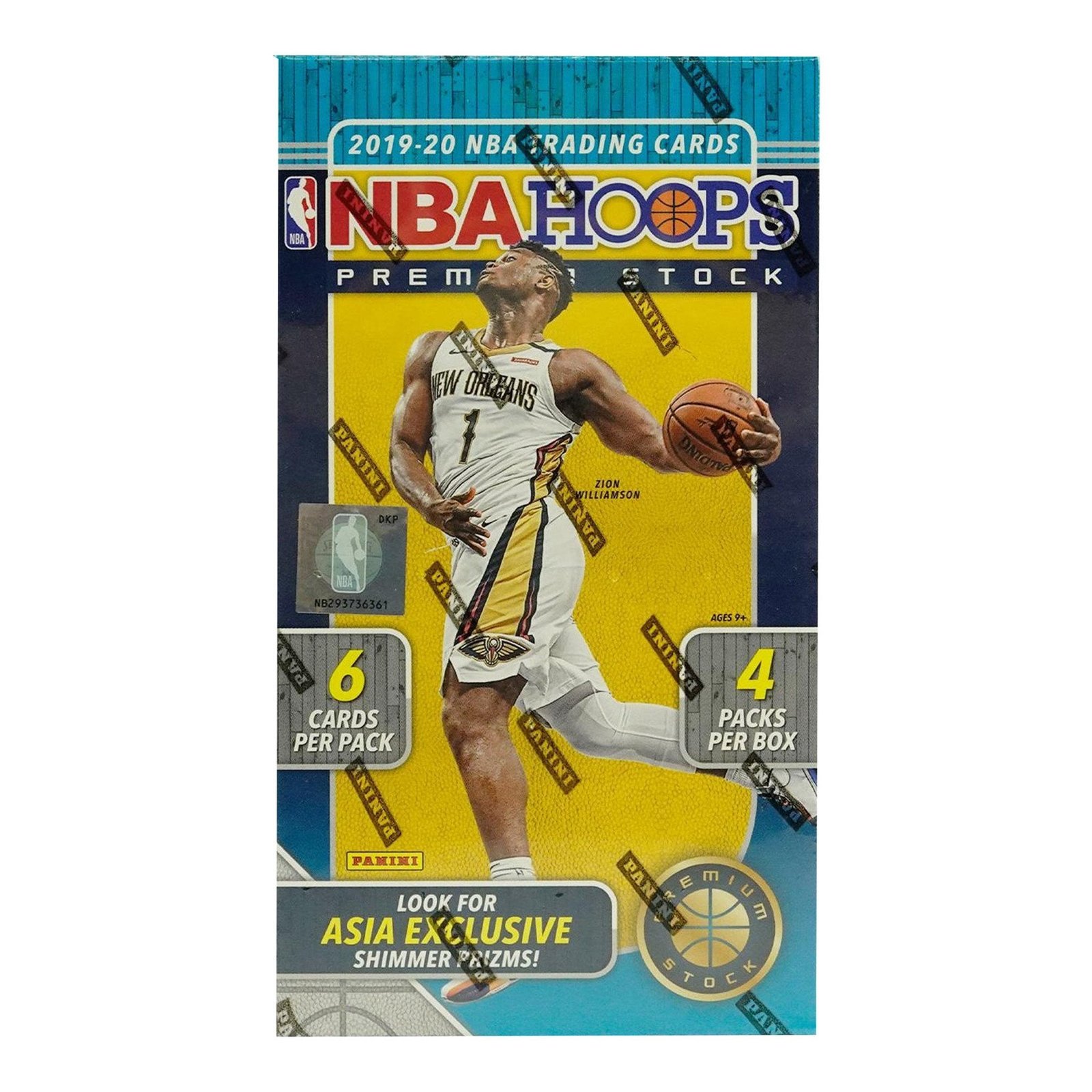 26a4adbe-ea77-46eb-b655-4a09e55cb759 2019/20 Panini Hoops Premium Stock Basketball TMALL Hobby Box - Image 1