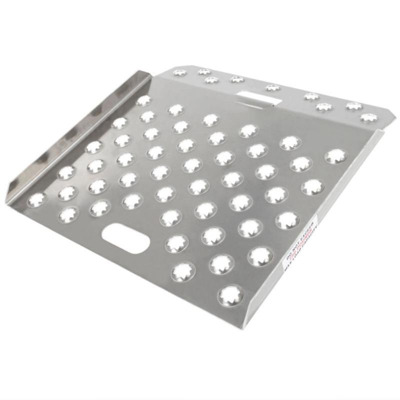 27_x_27_Heavy-Duty_Aluminum_Curb_Ramp_with_EZ-Traction_CR-01-27-27-P-TS4 Guardian 27" x 27" Heavy-Duty Aluminum Curb Ramp with EZ-Traction - Image 1