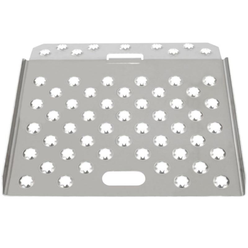 Guardian 27" x 27" Heavy-Duty Aluminum Curb Ramp with EZ-Traction - Image 5