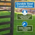 Aleko 2-Panel Fence Kit - BARCELONA Style - 8x5 ft. - Image 4