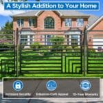 Aleko 2-Panel Fence Kit - FLORENCE Style - 8x5 ft. - Image 3