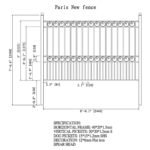 Aleko 2-Panel Fence Kit - PARIS Style - 8x5 ft. Each - Image 8
