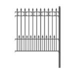 Aleko 2-Panel Fence Kit - VENICE Style - 8x5 ft. Each - Image 4