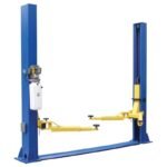 ATD 2P9F Two Post Floor Plate Lift 9,000 lb Capacity Chain Drive