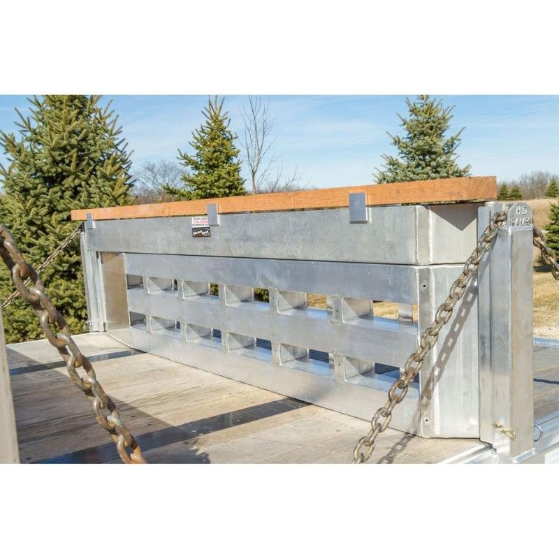 HD Ramps 2 Bunk Load Leveler / 2 Ramp System 8'x20" for 26" H Step Deck Trailers - Image 6