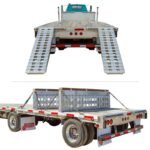 HD Ramps 2 Bunk Load Leveler / 2 Ramp System 8'x20" for 26" H Step Deck Trailers - Image 2
