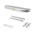 HD Ramps 2 Bunk Load Leveler / 2 Ramp System 8'x20" for 26" H Step Deck Trailers