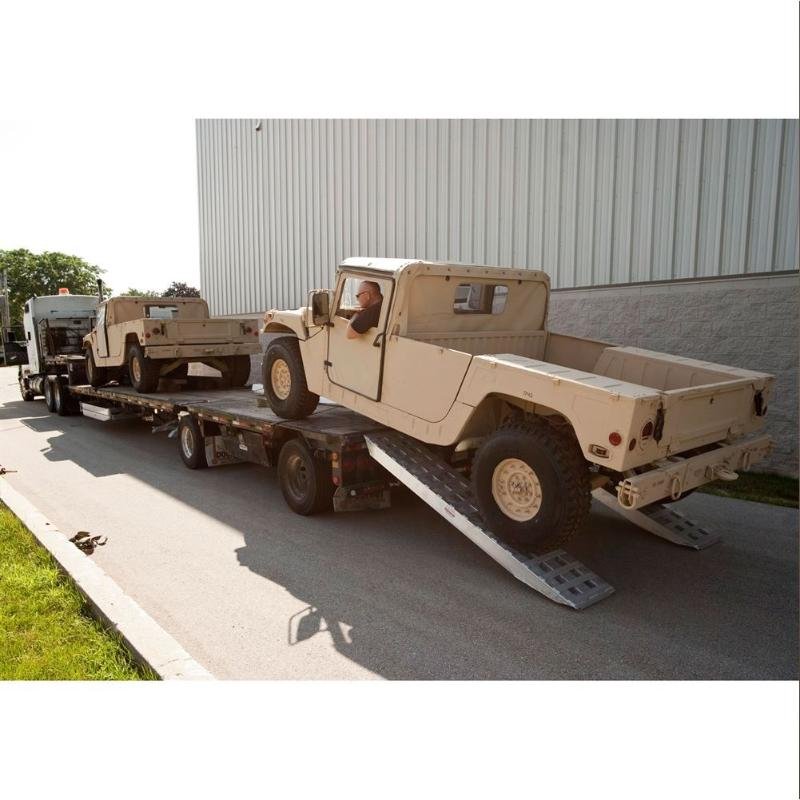 HD Ramps 2 Bunk Load Leveler / 2 Ramp System 8'x20" for 26" H Step Deck Trailers - Image 3