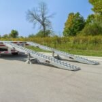 HD Ramps 2 Bunk Load Leveler / 4 Ramp System 16'x16" for 16" H Step Deck Trailers - Image 4