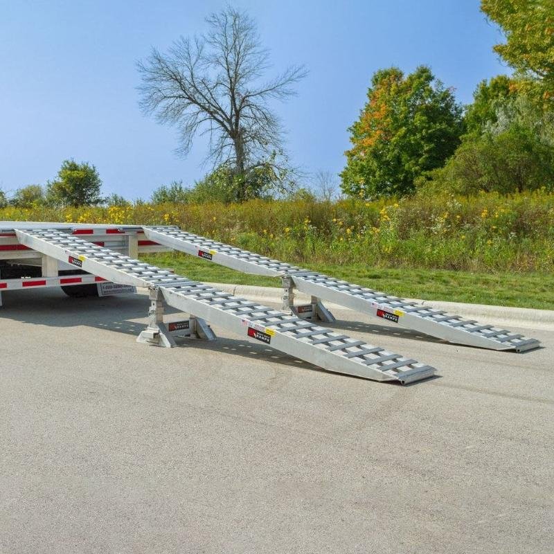 HD Ramps 2 Bunk Load Leveler / 4 Ramp System 16'x16" for 16" H Step Deck Trailers - Image 4