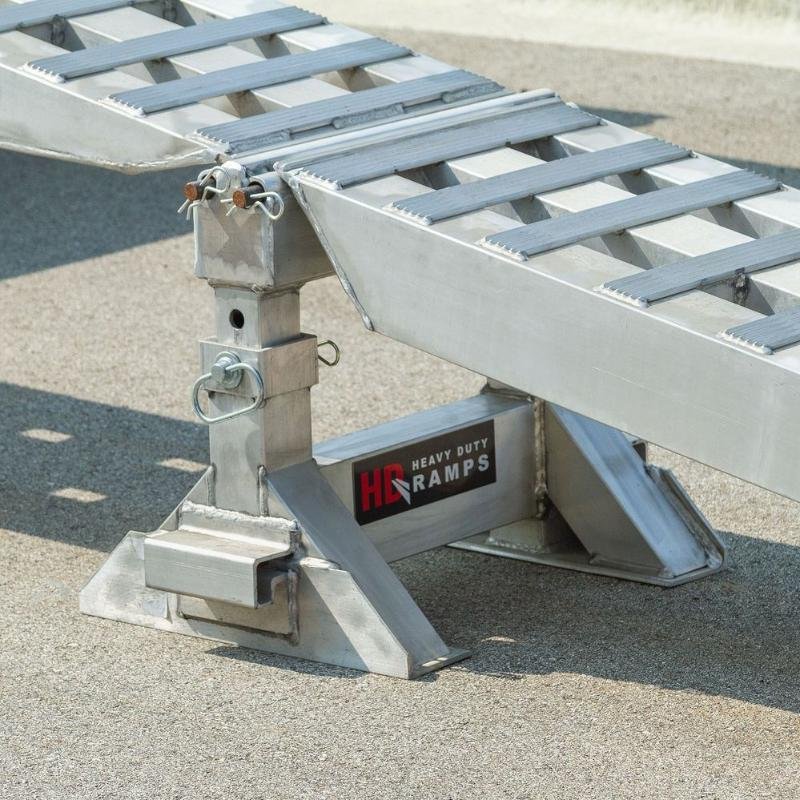 HD Ramps 2 Bunk Load Leveler / 4 Ramp System 16'x16" for 16" H Step Deck Trailers - Image 6