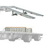HD Ramps 2 Bunk Load Leveler / 4 Ramp System 16'x20" for 20" H Step Deck Trailers - Image 2