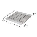 HD Ramps 36"x36" Punch Plate Shipping Container Ramps Enhanced Safety and Durability - Image 3
