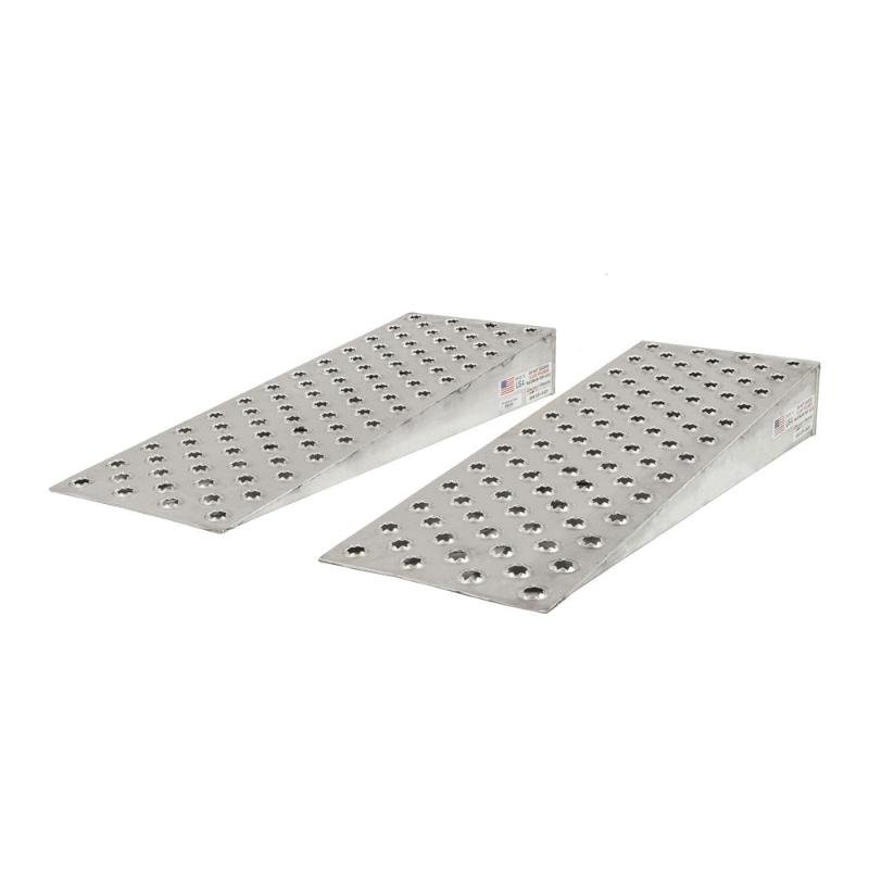 36_x_16_Aluminum_Shipping_Container_Wedge_Ramps_10_000_lb._Capacity_10-16-036-WEDGE HD Ramps 36" x 16" Aluminum Shipping Container Wedge Ramps 10,000 lb. Capacity - Image 1