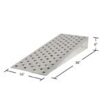 HD Ramps 36" x 16" Aluminum Shipping Container Wedge Ramps 10,000 lb. Capacity - Image 3