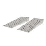 HD Ramps 48" x 16" Aluminum Shipping Container Wedge Ramps 10,000 lb. Capacity