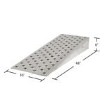 HD Ramps 48" x 16" Aluminum Shipping Container Wedge Ramps 10,000 lb. Capacity - Image 3
