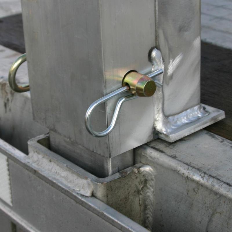 HD Ramps 5" x 100.875" x 22" Aluminum Load Leveler Bridge for Step Deck Trailers - Image 5