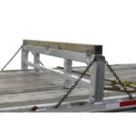 HD Ramps 5" x 100.875" x 26" Aluminum Load Leveler Bridge for Step Deck Trailers - Image 7