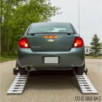HD Ramps 5' x 12" Aluminum Car Trailer Ramps Hook End with 3,000 lbs Capacity (Pair) - Image 5
