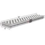 HD Ramps 5' x 12" EZ Traction Hook & Plate Hybrid Aluminum Car Trailer Ramps 3000 lbs Capacity - Image 6