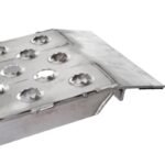 HD Ramps 5' x 12" EZ Traction Hook & Plate Hybrid Aluminum Car Trailer Ramps 3000 lbs Capacity - Image 5