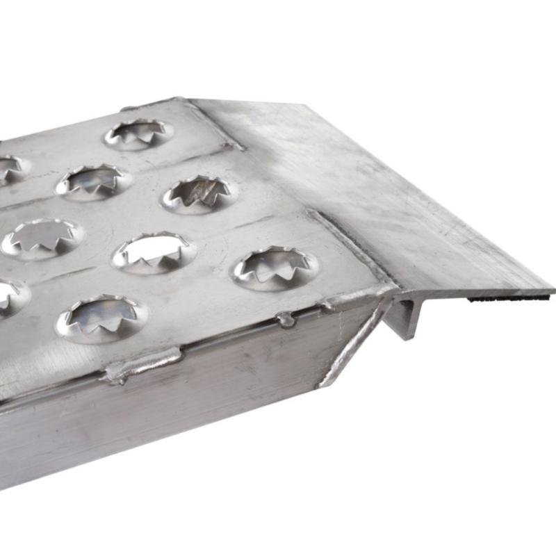 HD Ramps 5' x 12" EZ Traction Hook & Plate Hybrid Aluminum Car Trailer Ramps 3000 lbs Capacity - Image 5