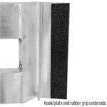 HD Ramps 5' x 12" Hook & Plate Hybrid End Aluminum Car Trailer Ramps 3000 lbs Capacity - Image 6