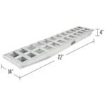 HD Ramps 6' x 14" Hook-End Equipment Ramps 12,000 lb per Axle Capacity - Image 3