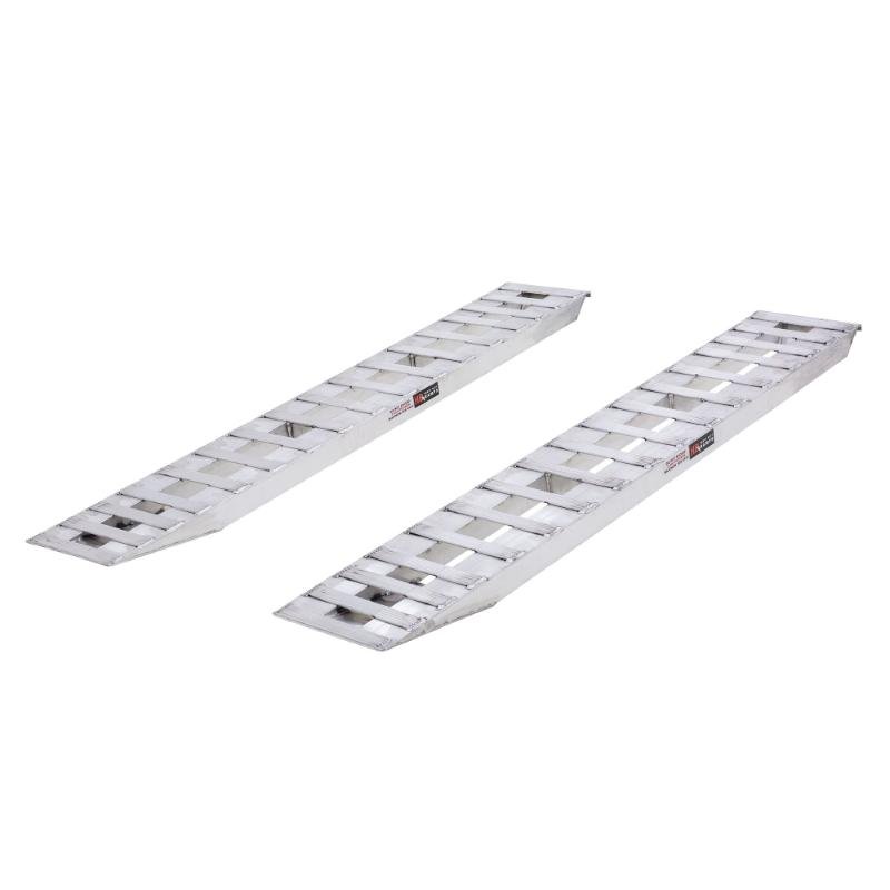 HD Ramps 7' 6" L x 15" W Aluminum Car Trailer Ramps Hook End Knife Foot 7,000 lbs Per Axle - Image 2