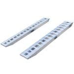 HD Ramps 7' 6" x 14" Aluminum Ramps Pin-On Ends 10,000 lbs Per Axle