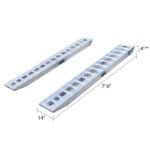 HD Ramps 7' 6" x 14" Aluminum Ramps Pin-On Ends 10,000 lbs Per Axle - Image 4