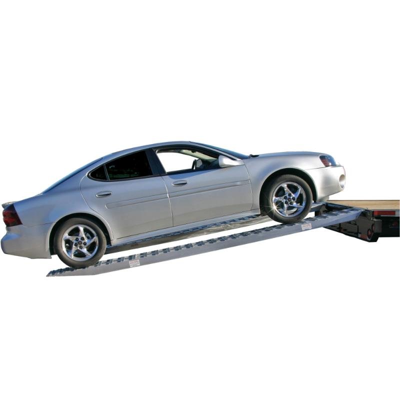 HD Ramps 7' 6" x 14" Aluminum Ramps Pin-On Ends 10,000 lbs Per Axle - Image 3