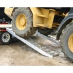 HD Ramps 7' 6" x 14" Aluminum Ramps Hook Ends 10,000 lbs Per Axle - Image 2