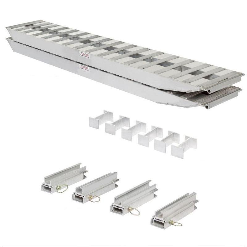 8_L_x_16_W_2_Bunk_Load_Leveler_2_Ramp_System_for_16_H_Step_Deck_Trailers_-_20_000_lb._Capacity_20-16-096-02-02-MLL-2 HD Ramps 8’ L x 16" W 2 Bunk Load Leveler / 2 Ramp System for 16" H Step Deck Trailers - 20,000 lb. Capacity - Image 1