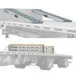 HD Ramps 8’ L x 16" W 2 Bunk Load Leveler / 2 Ramp System for 16" H Step Deck Trailers - 20,000 lb. Capacity - Image 4