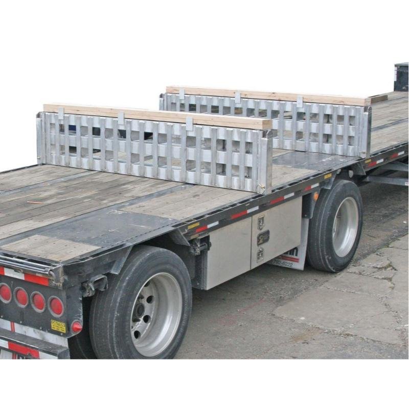 HD Ramps 8’ L x 16" W 2 Bunk Load Leveler / 2 Ramp System for 16" H Step Deck Trailers - 20,000 lb. Capacity - Image 5