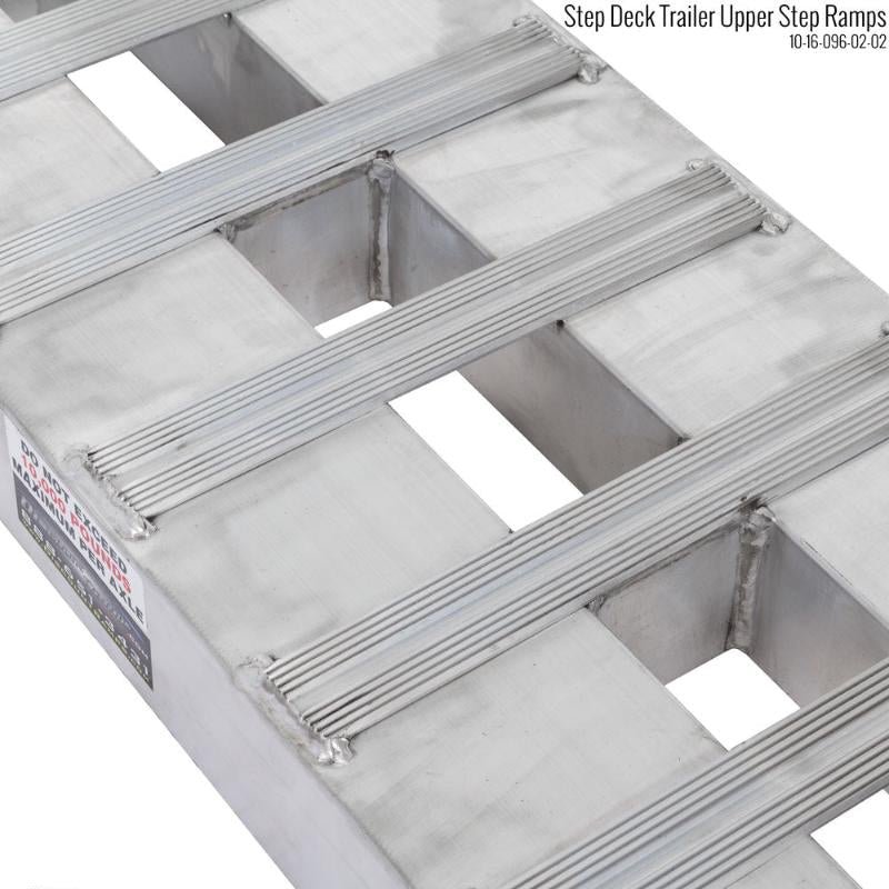 HD Ramps 8' x 16" Aluminum Ramps with Pin-On Ends 10,000 lb. Capacity - Image 4