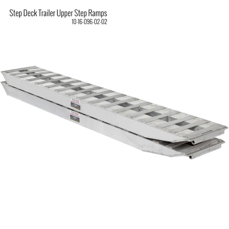HD Ramps 8' x 16" Aluminum Ramps with Pin-On Ends 10,000 lb. Capacity - Image 3