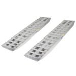 HD Ramps 8' x 18" Aluminum Ramps with Double Pin-On Ends 23,500 lbs Capacity