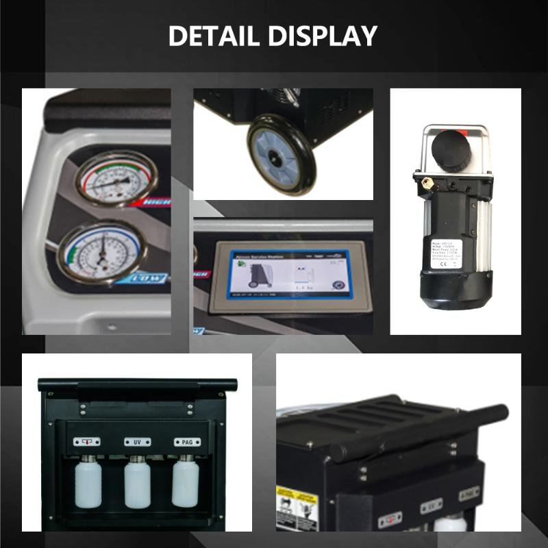 KATOOL DUAL AC2100 R-1234YF & R-134A Fully Automatic AC Recovery & Recharge Machine - Image 3