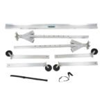 Vestil Gantry Crane - AHA Series - Aluminum Adjustable Height  – 2,000 lb Capacity - Image 2