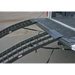 Black Widow Aluminum Dual Runner Folding ATV Ramps Powder Coated 9' L x 11-1/4" W with 1,200 lbs Capacity
