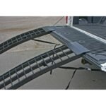 Black Widow Aluminum Dual Runner Folding ATV Ramps Powder Coated 10' L x 12-1/4" W with 2,000 lbs Capacity - Image 3