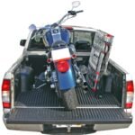 Black Widow Aluminum Folding Arched 3-Piece Motorcycle Ramp - 1,500 lbs Capacity - Image 2
